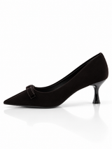 Capri Velours MD-6-BLACK