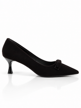 Capri Velours MD-6-BLACK